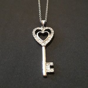 Key & Heart Necklace